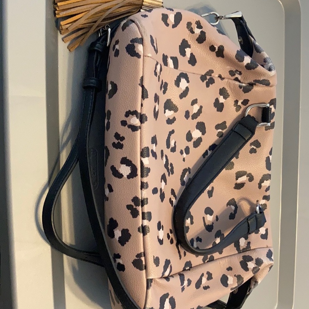 A new day brand animal print handbag